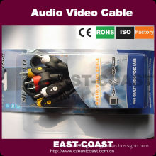 Fish eyes 3rca to 3rca patch cable